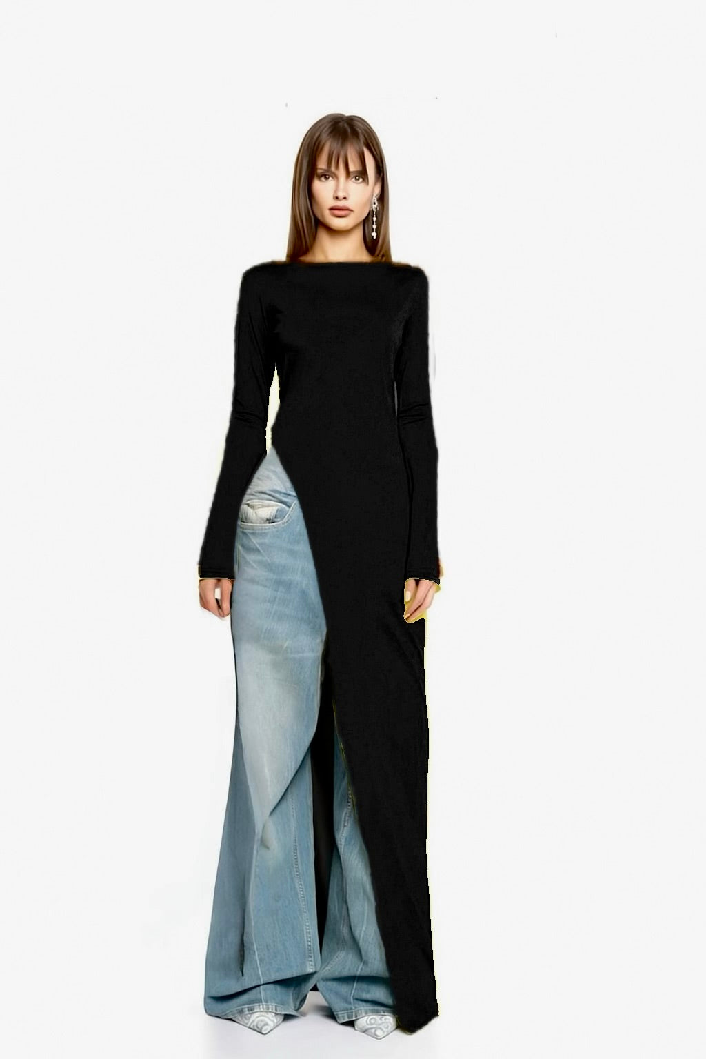 The V Long top