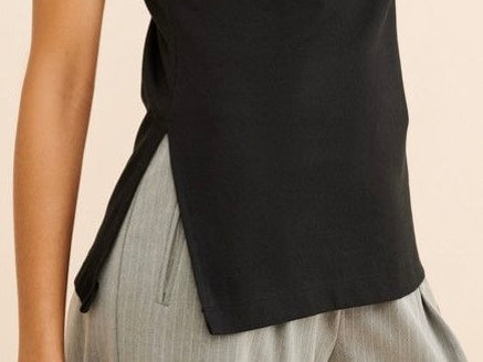 Both Sides Slit Top