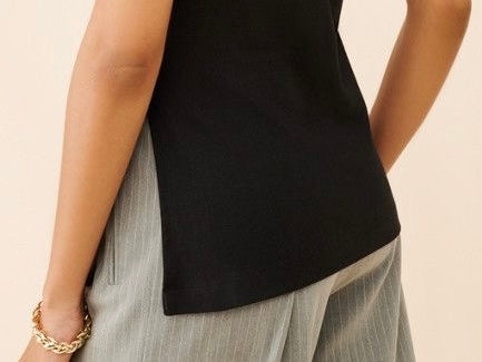 Both Sides Slit Top