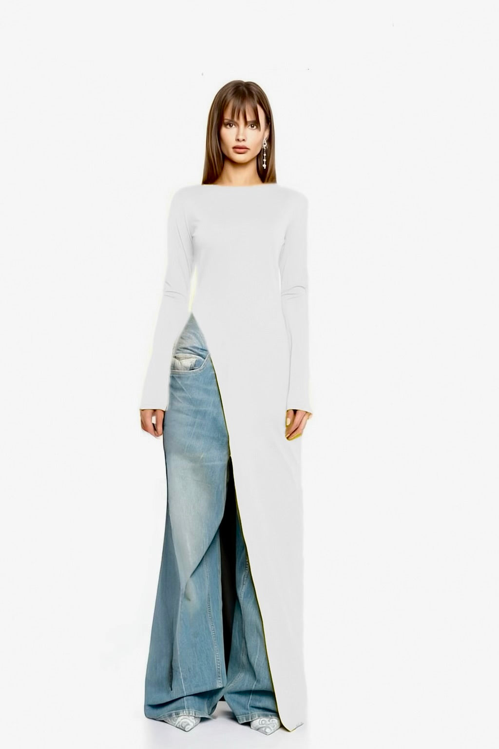 The V Long top
